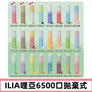 ILIA BAR 4 哩啞一次性拋棄式電子煙|6500口大容量